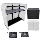 DJ-BOOTH XL Aluminum DJ Facade Booth Replacement Scrims